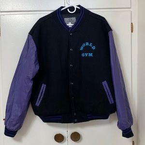 (90s) World Gym jacket